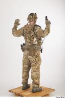 Soldier in American Army Military Uniform 0117